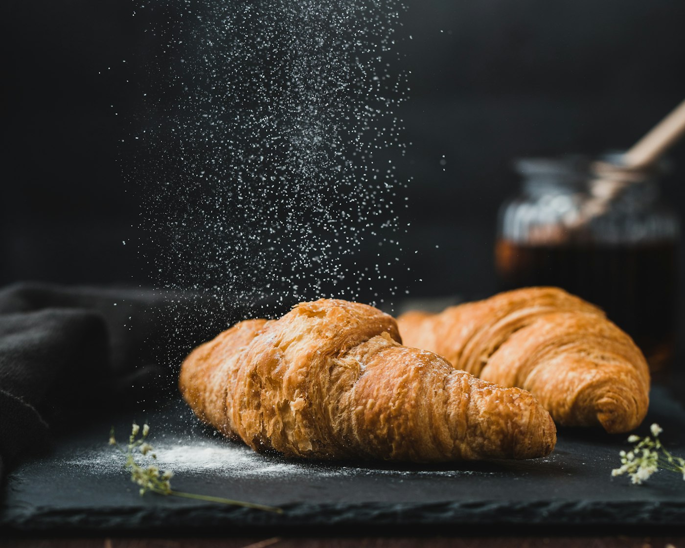 Pastry tray for the morning rush at BrewRush